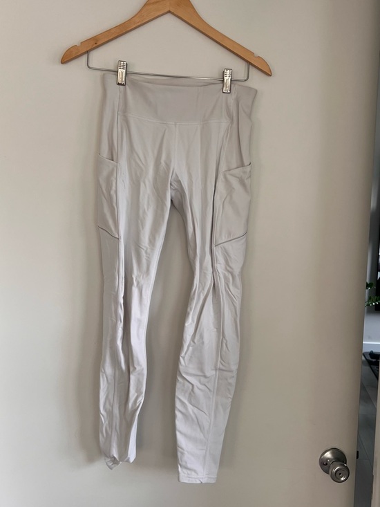lululemon athletica Pants - Lululemon White Leggings | High Rise Everyday Activewear